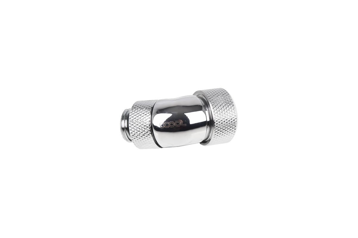 Alphacool 17406 Accesorio O Pieza De Sistema De Refrigeración Para Ordenador Racor, Conexión Cromado, Racor, Latón, Plata, 1/4", 45°, 21 Mm