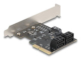Pci Express X4 Karte Zu 5 Port Sata Kontroller - Low Profile Formfaktor