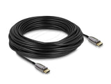 Delock Aktives Opticos Cable Displayport 2.1 8k 60 Hz 40 Gbps 25 M