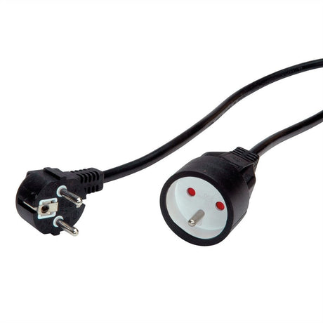 EAN 7630049610378 - VALUE 19.99.1171 cable de transmisión Negro 5 m CEE7/7 imagen 1