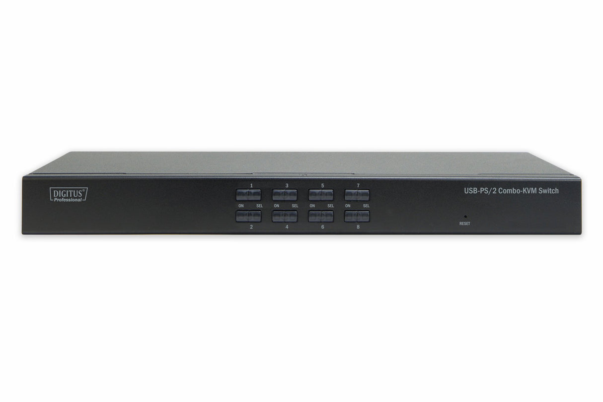 EAN 4016032429982 - Digitus DS-23200-2 interruptor KVM Montaje en rack Negro imagen 3