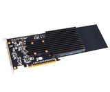 Sonnet Fusion Ssd M.2 4x4 Tarjeta Pcie, Tarjeta De Interfaz Fus-Ssd-4x4-E3s