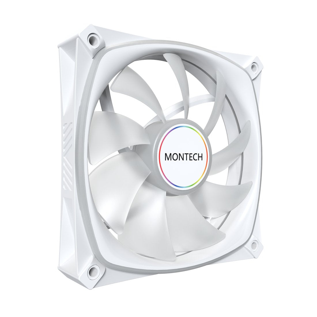 Ventilador Pc Montech Ax120 Pro 12 Cm Blanco 1 Pieza(S)