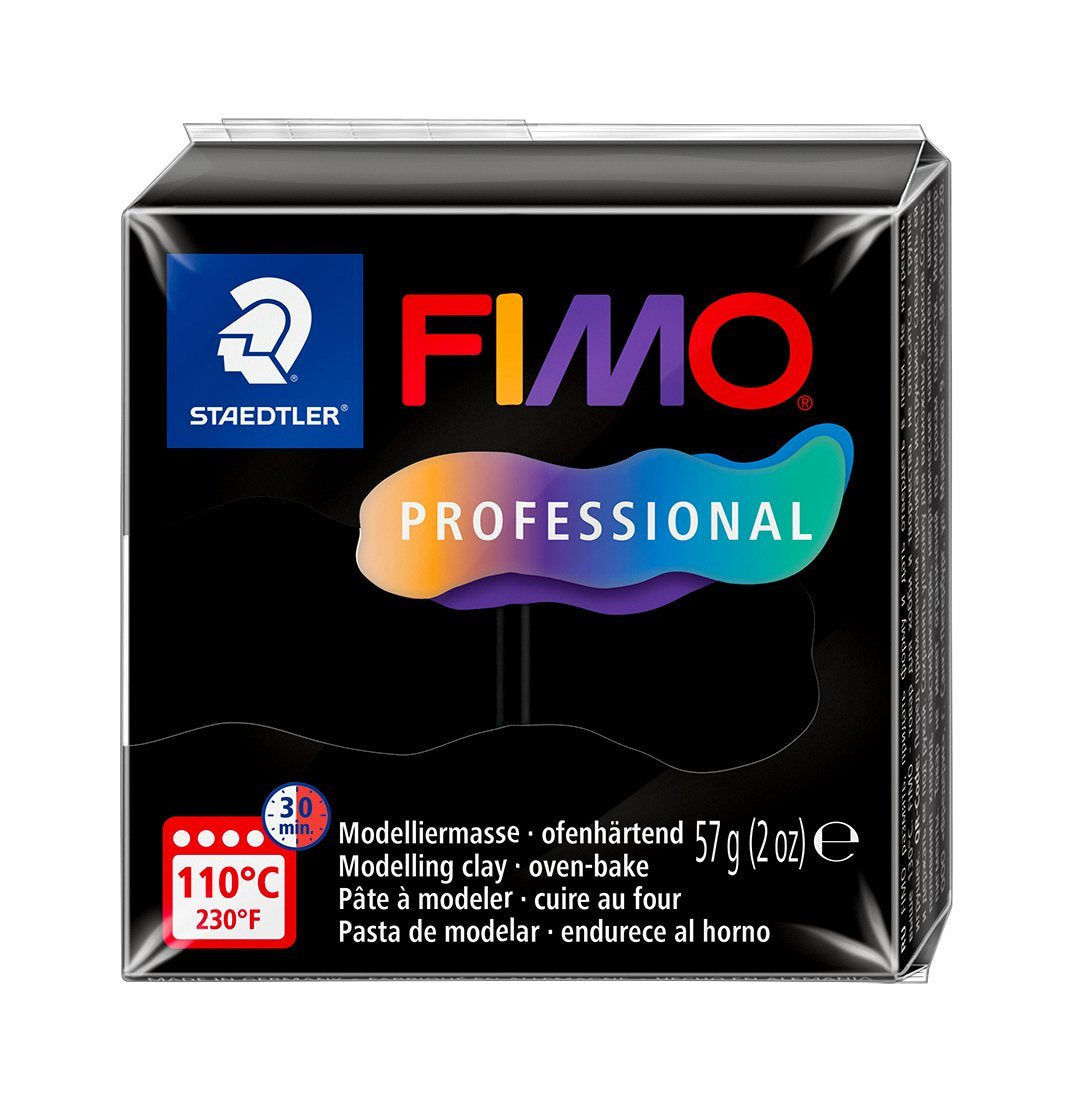 Fimo Mod.Masse Fimo Prof 57g Negro