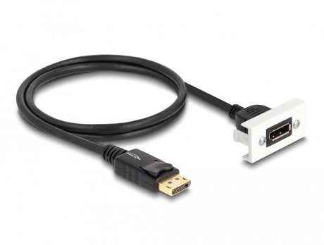 EAN 4043619813872 - DeLOCK Easy 45 1 m DisplayPort Negro, Blanco imagen 2