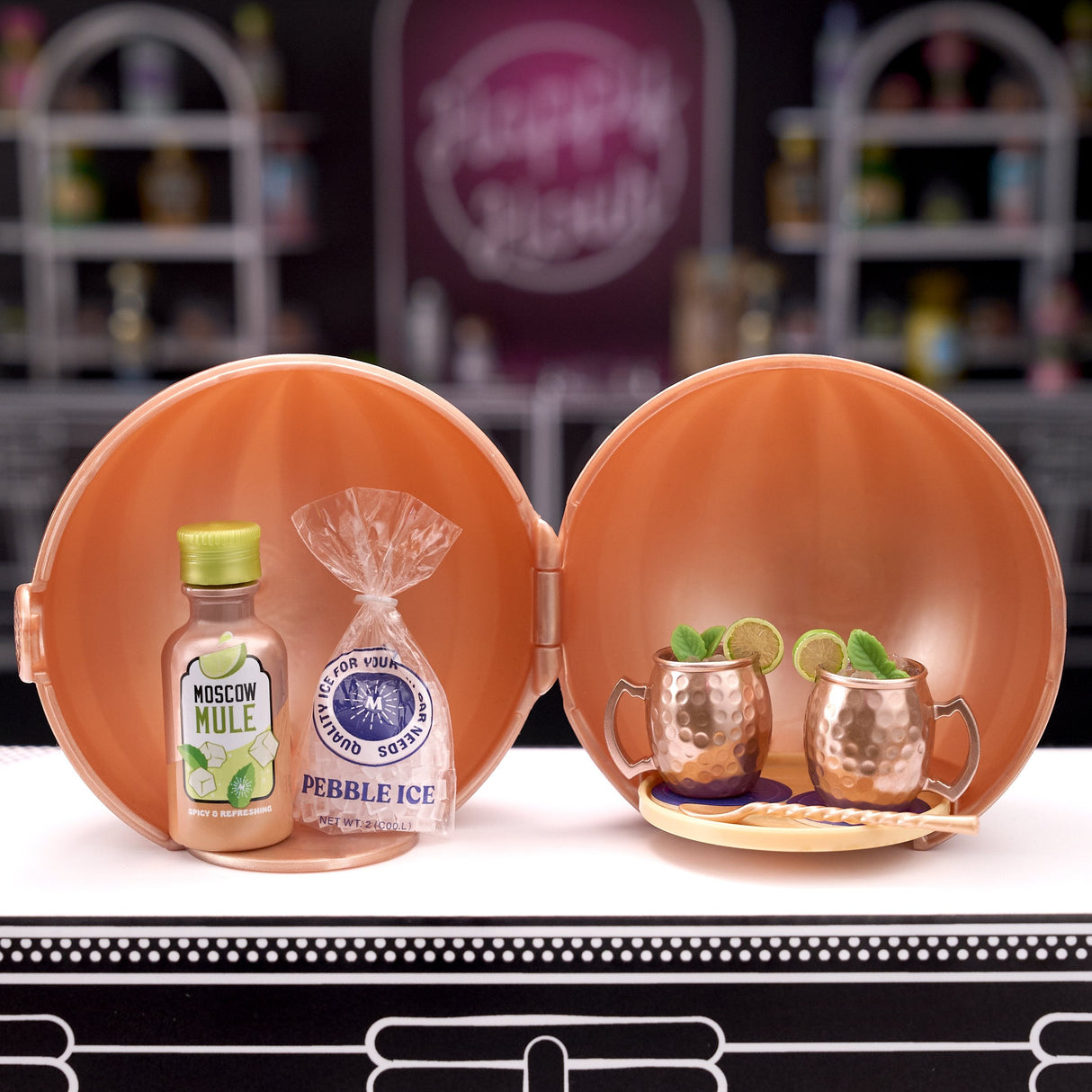 Mga Entertainment Mga'S Miniverso Make It Mini Happy Hour Mini Collectibles, Artesan Artículos Ordenados 513841-Euc