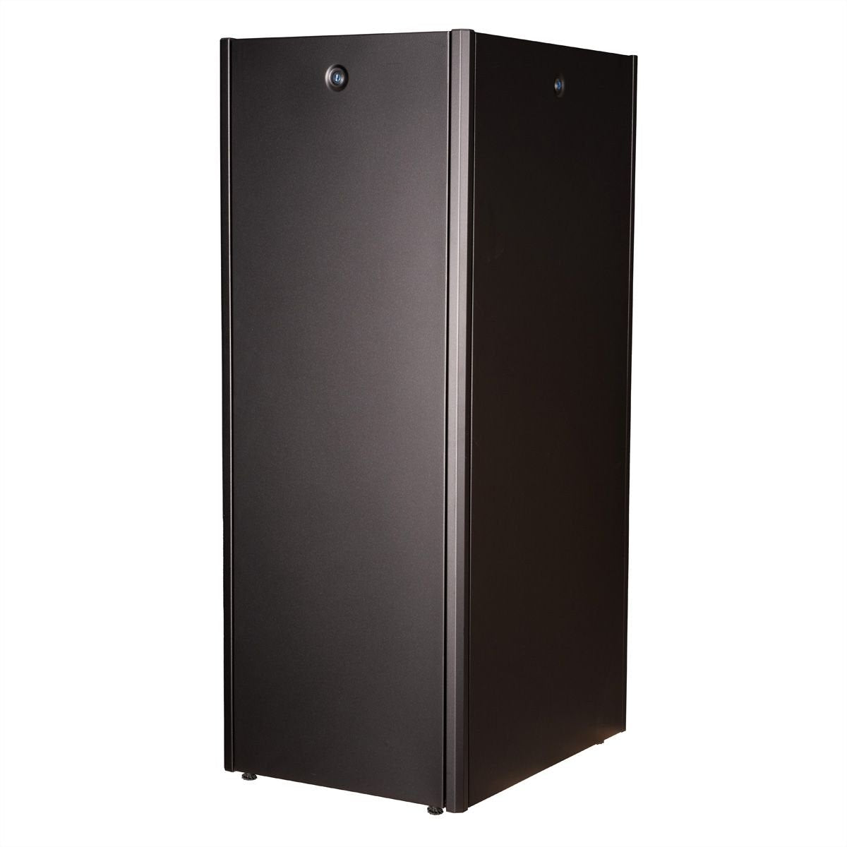 Roline 19-Zoll Netzwerkschrank Basic 32 He, 600x800 Bxt Glastr Schwarz
