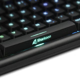 Teclado Portugues Gaming Sharkoon Shark Skiller Sgk30 Blue