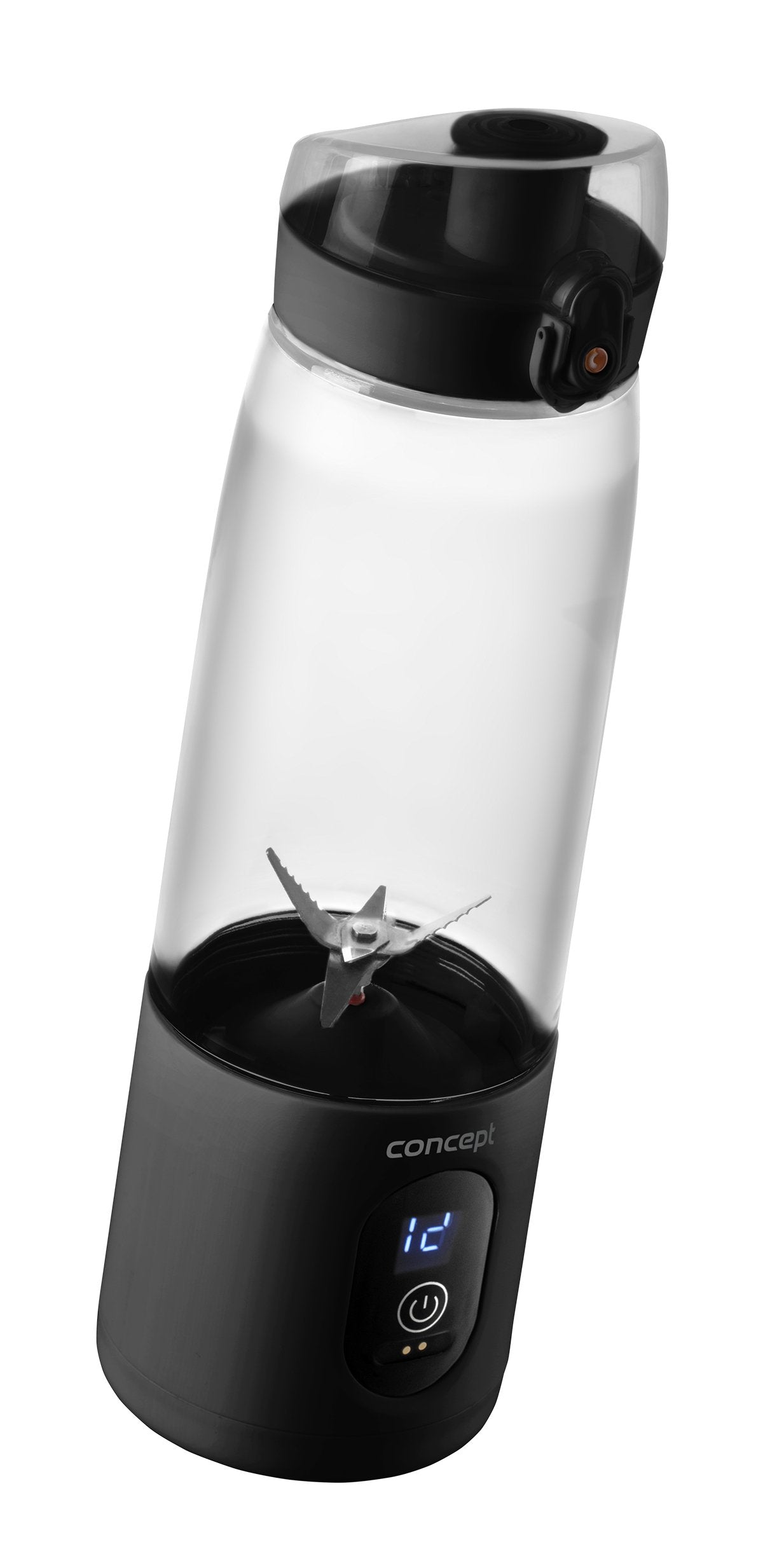 EAN 8595631065600 - Concept SM4001 licuadora 0,58 L Batidora de vaso portátil 315 W Negro, Acero inoxidable imagen 12