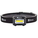 Libox Lb0107 Linterna Negro Linterna Con Cinta Para Cabeza Led