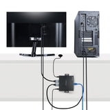 Startech.Com Extensor Hdmi 4k Por Cable Cat5/Cat6 Ethernet - Extensor De Vídeo 4k 60hz Hdr Hasta 70m - Salida De Audio S/Pdif - Juego Kit De Transmisor Y Receptor Hdmi