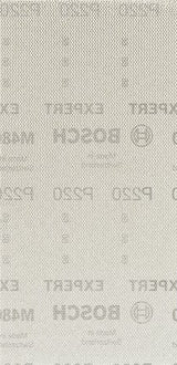 Bosch Professional Hoja De Lija Expert M480 Estructura De Malla 115 X 230 Mm, K220 50 Piezas, Para Lijadoras Orbitales