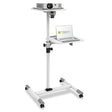EAN 8057685309593 - Techly ICA-TB TPM-6 mueble y soporte para dispositivo multimedia Blanco Mesita con ruedas para multimedia imagen 1