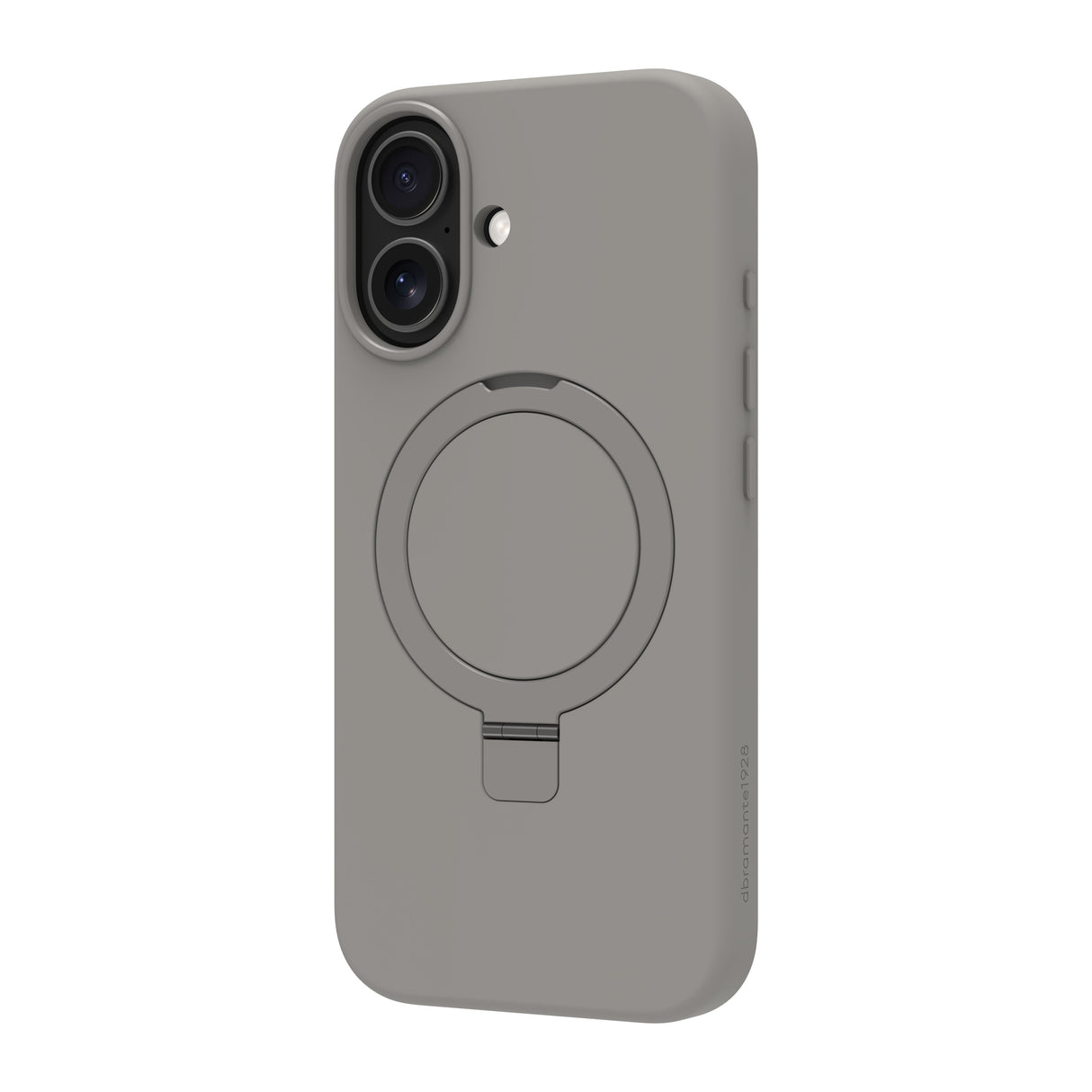 Dbramante1928 Roskilde Kick Icon Carcasa Trasera Para Teléfono Móvil Compatibilidad Con Magsafe Piedra De Río Para Apple Iphone 17