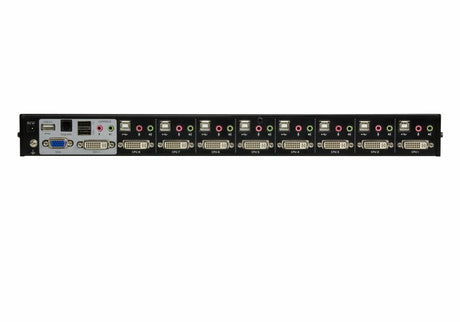 EAN 0672792003011 - ATEN CS1768 interruptor KVM Azul imagen 3
