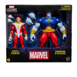 Blister 2 Figuras Starfox & Champion Of The Universe Marvel Legends Series 15cm
