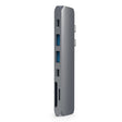 EAN 0879961006891 - Satechi ST-CMBPM base para portátil y replicador de puertos USB 3.2 Gen 1 (3.1 Gen 1) Type-C Gris imagen 1