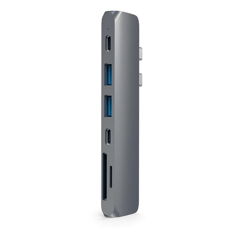 EAN 0879961006891 - Satechi ST-CMBPM base para portátil y replicador de puertos USB 3.2 Gen 1 (3.1 Gen 1) Type-C Gris imagen 1