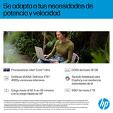 Portátil Hp Omnibook 7 Ai 16-Ay0004ns Intel Core Ultra 7-255h 32gb 1tb Ssd Geforce Rtx 4050 16' Win11