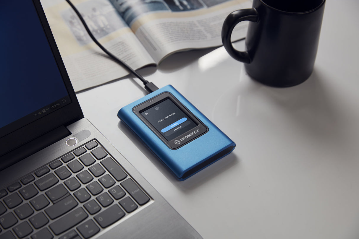 EAN 0740617341409 - Kingston Technology IronKey Vault Privacy 80 7,68 TB USB Tipo C 3.2 Gen 1 (3.1 Gen 1) Azul imagen 16
