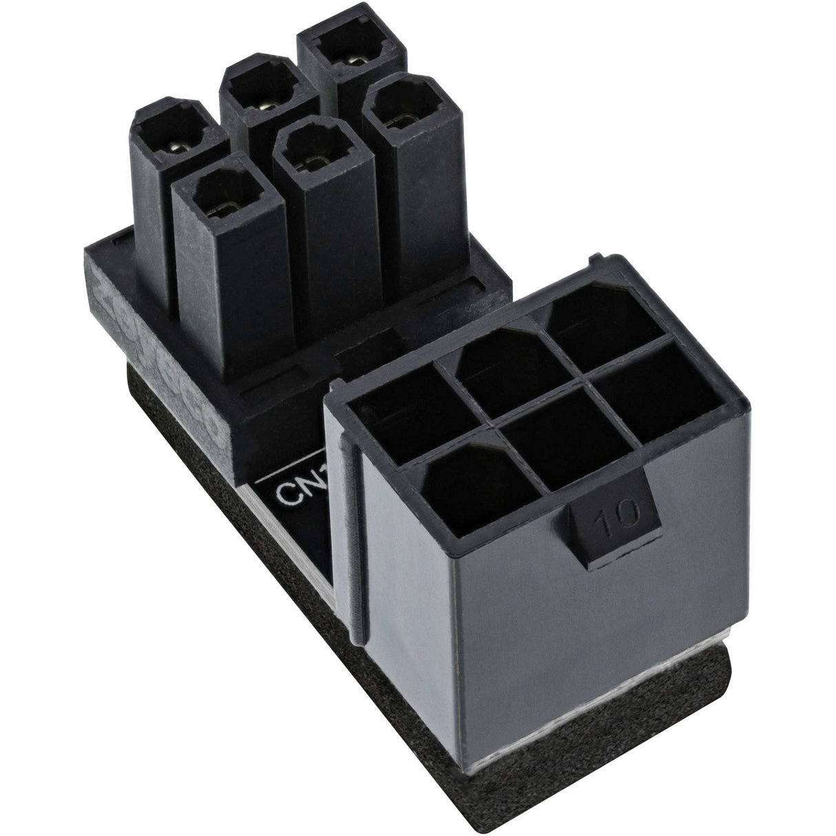 Adaptador De Corriente Interno Inline, 180° Atx De 6 Pines Macho/Hembra (Reverso), Para Tarjeta Gráfica De Escritorio