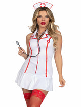 Leg Avenue - Costumes - Disfraz Jefa Enfermeria 3 Piezas Talla S/M