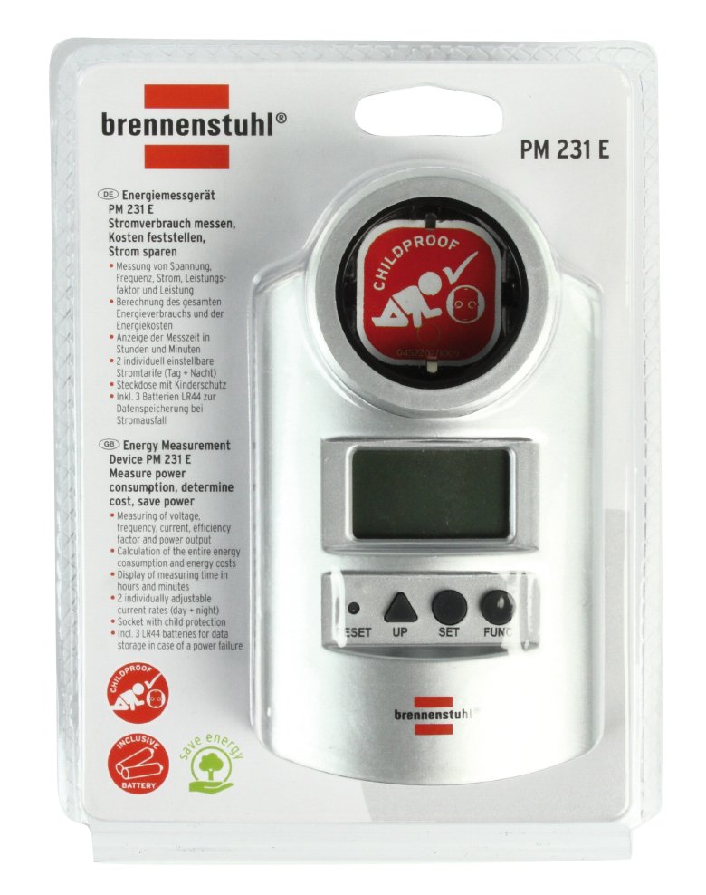 EAN 4007123598083 - Brennenstuhl BN-PM231 Electrónico Complemento Gris imagen 6