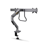 Startech.Com Desk Mount Dual Monitor Arm W  Crossbar, Up To 27 In Displays - Befestigungskit - Artikulierender, Mechanischer Feder
