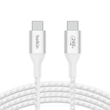Cable Usb-C/Usb-C Blanca Belkin Boost Charge 240w, 1m Cab015bt1mwh
