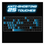 Teclado Español Semi-Mecanico Spirit Of Gamer Elite K70 Rgb Inalambrico