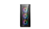 Caja Pc Deepcool E-Atx Matrexx 70-Add Rgb Black Tempered Glass Bahias 2x3'5,4x2'5/2xusb3.0/1xusb2.0/1xaudio(Hd)/1xmic/Cristal Templado