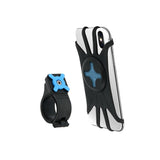 Mobilis 044028 Soporte Soporte Pasivo Smartphone Para Bicicleta, Patinete, Scooter Negro