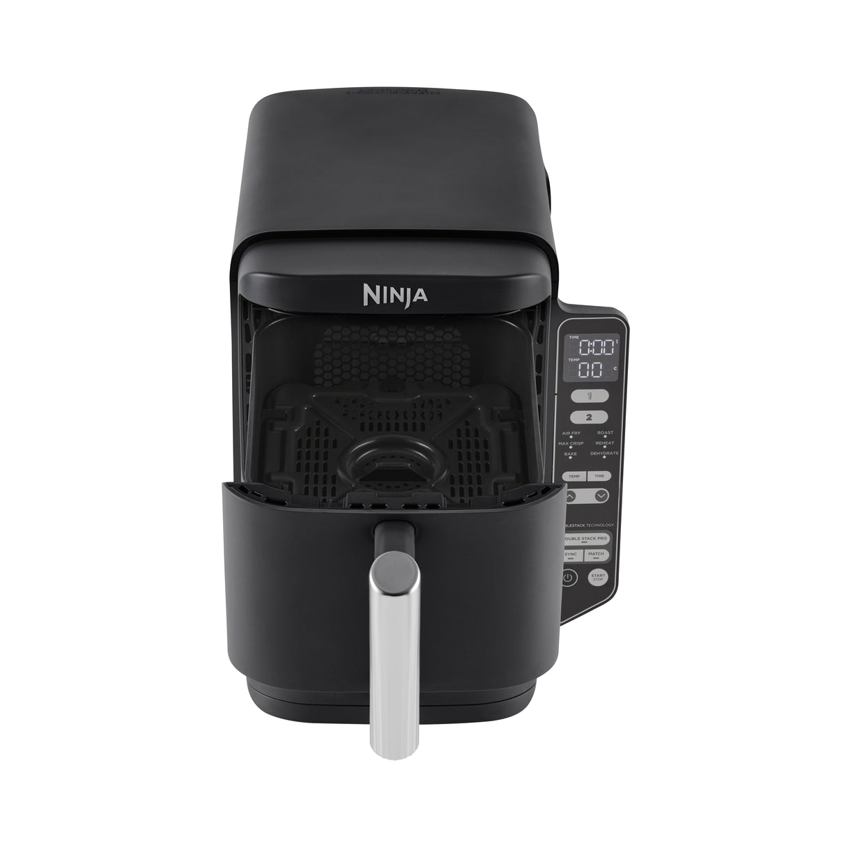 Freidora  Ninja Sl300eu Doble 7,6 L Independiente 2470 W Freidora Baja En Grasa Negro