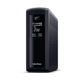 EAN 4712856274882 - CyberPower VP1200ELCD sistema de alimentación ininterrumpida (UPS) Línea interactiva 1,2 kVA 720 W 5 sali imagen 1