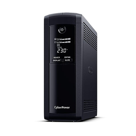 EAN 4712856274882 - CyberPower VP1200ELCD sistema de alimentación ininterrumpida (UPS) Línea interactiva 1,2 kVA 720 W 5 sali imagen 1
