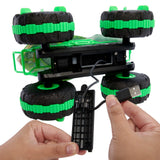 Coche Todoterreno Radio Control Mutant Chaos Monster Trucks Hot Wheels
