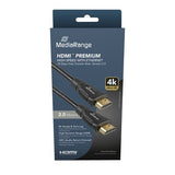 Mediarange Hdmi Cable, Ver. 2.0, 18 Gbps, 2.0m, Sw