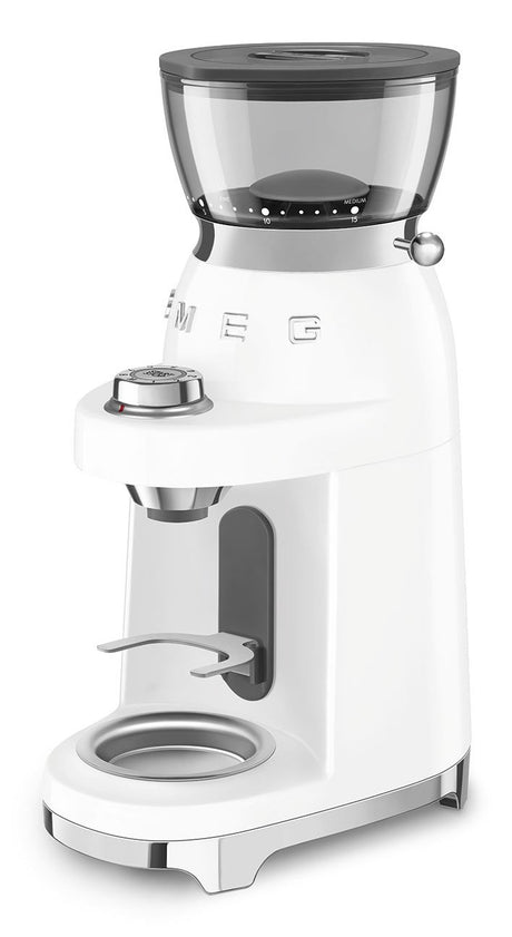 EAN 8017709355319 - Smeg CGF03WHEU molinillo de café 150 W Blanco imagen 5