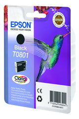 Tinta Original Epson T0801 Negro