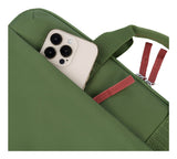 Tucano Smilza Maletin Portatil 15,6" - Tamaño Slim - Sistema Anti-Choques - Mango Doble - Verde