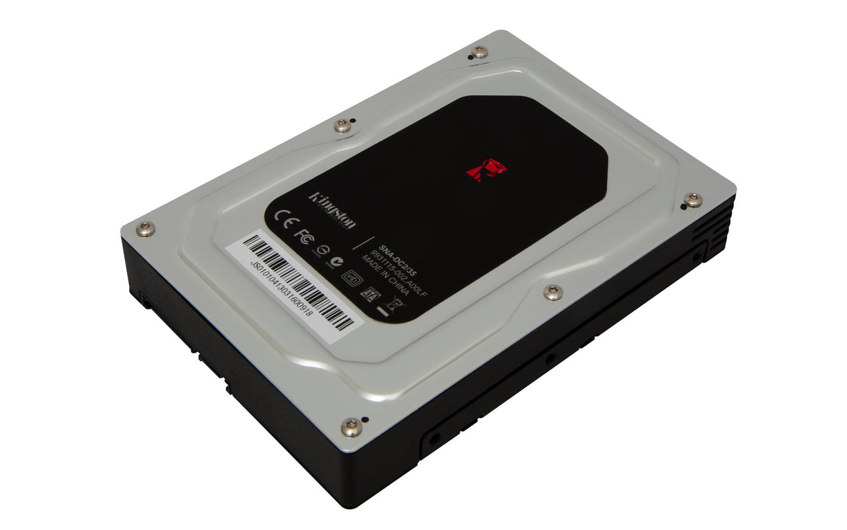 Kingston - Adaptador De Compartimento Para Almacenamiento - 3,5" A 2,5" - Negro