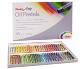 Pentel Oil Pastels Pack De 50 Pasteles Oleo - Blandos, Cremosos Y De Secado Lento - Colores Surtidos