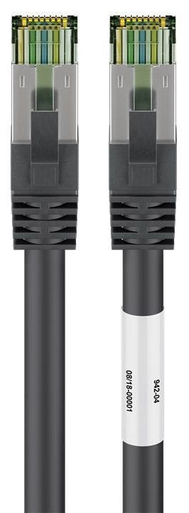 EAN 4040849667220 - Goobay 66722 cable de red Negro 2 m Cat8.1 S/FTP (S-STP) imagen 1