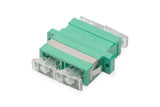 Digitus Dn-96003-1apc Adaptador De Fibra Óptica Sc/Apc Verde, Transparente