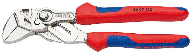 Knipex Tenaza Alicate Con Fundas Multicomponentes 180 Mm 86 05 180