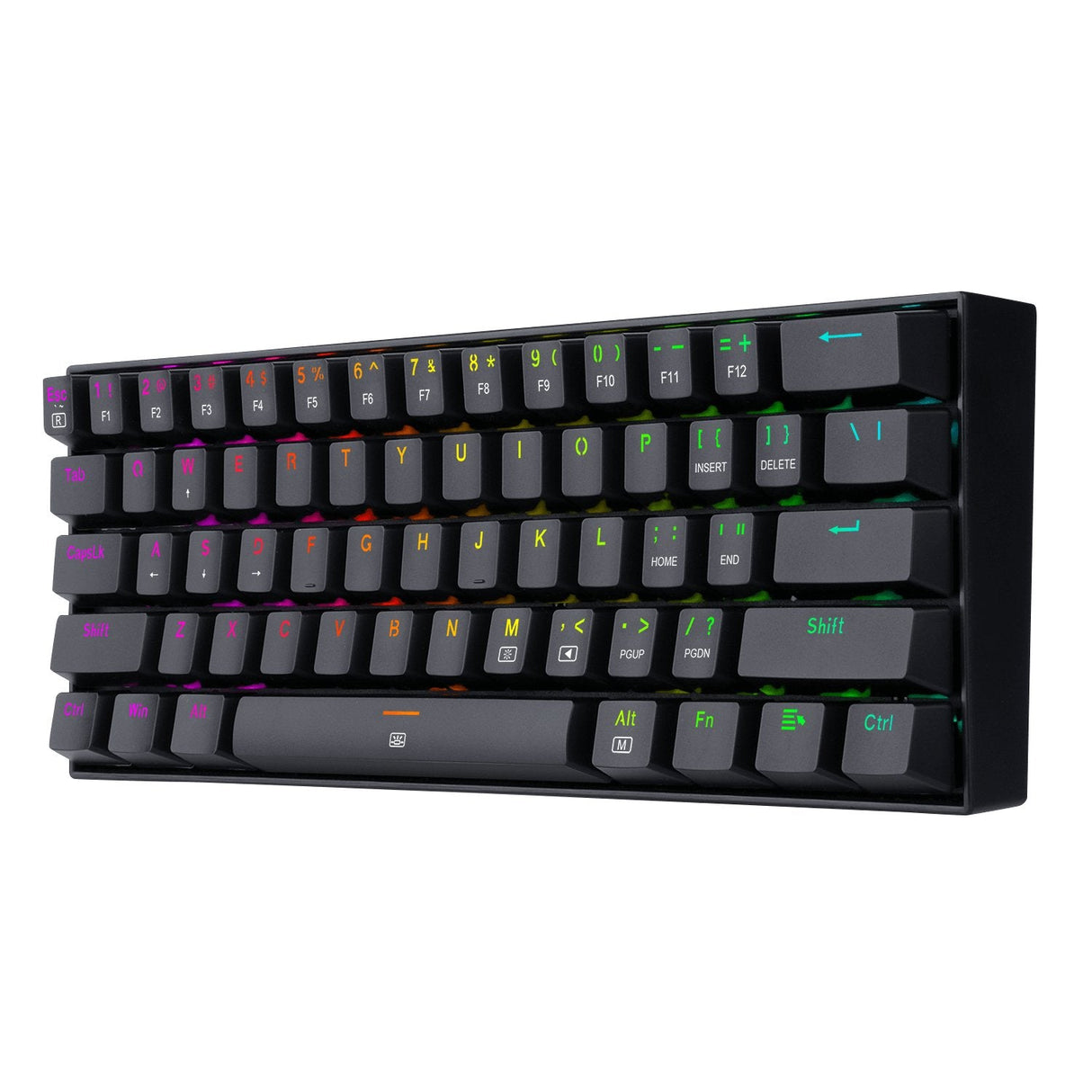 Redragon Dragonborn Teclado Mecánico Gaming Switch Rojo Rgb Negro Layout España