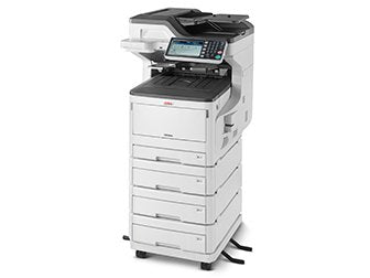 Oki 09006109 Mc883dnv Multifunction Laser Printer With Fax 35 Cpm Color, 35 Cpm Mono
