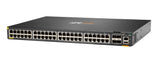 Aruba 6300f 48-Port 1gbe Class 4 Poe & 4-Port Sfp56 Gestionado L3 Gigabit Ethernet (10/100/1000) Energía Sobre Ethernet (Poe) 1u Gris