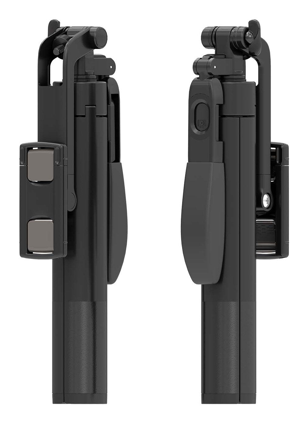 Aisens Palo Tripode Para Selfie Con Mando A Distancia Bluetooth 3 En 1, Negro