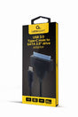 EAN 8716309124348 - Gembird AUS3-03 cable USB 2.0 0,2 m USB C Negro imagen 1